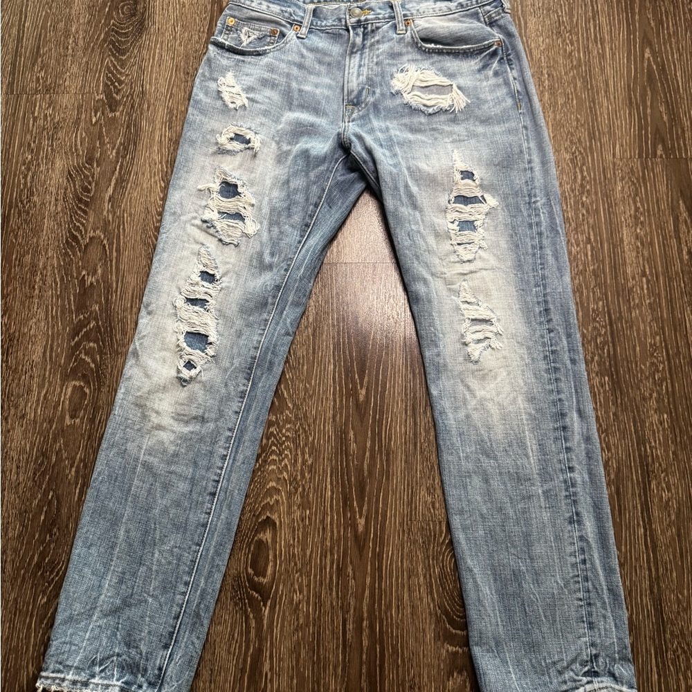 Men American Eagle Ripped Jeans Size 33x32